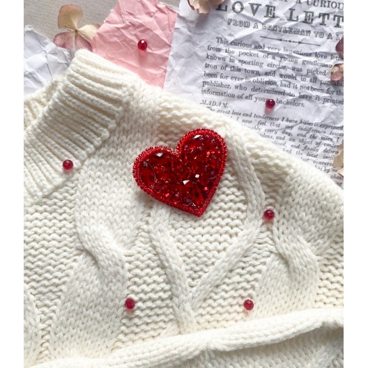 Decoration Little heart (Decoration), AD-245 від Абрис Арт - купити з доставкою ✿ Найкраща ціна від виробника ✿ Оптом та в роздріб ✿ Придбати Kits for creating brooches (jewelry) with beads Decoration Little heart (Decoration), AD-245 від Абрис Арт - купити з доставкою ✿ Найкраща ціна від виробника ✿ Оптом та в роздріб ✿ Придбати Kits for creating brooches (jewelry) with beads