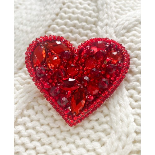 Decoration Little heart (Decoration), AD-245 від Абрис Арт - купити з доставкою ✿ Найкраща ціна від виробника ✿ Оптом та в роздріб ✿ Придбати Kits for creating brooches (jewelry) with beads Decoration Little heart (Decoration), AD-245 від Абрис Арт - купити з доставкою ✿ Найкраща ціна від виробника ✿ Оптом та в роздріб ✿ Придбати Kits for creating brooches (jewelry) with beads