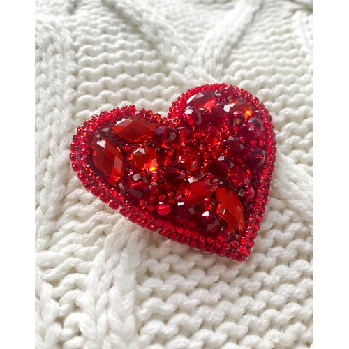 Decoration Little heart (Decoration), AD-245 від Абрис Арт - купити з доставкою ✿ Найкраща ціна від виробника ✿ Оптом та в роздріб ✿ Придбати Kits for creating brooches (jewelry) with beads Decoration Little heart (Decoration), AD-245 від Абрис Арт - купити з доставкою ✿ Найкраща ціна від виробника ✿ Оптом та в роздріб ✿ Придбати Kits for creating brooches (jewelry) with beads