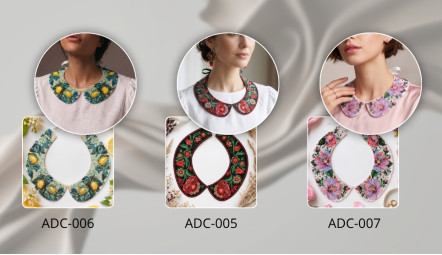 How to make a beaded collar: inside a kit on art canvas