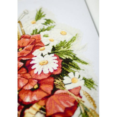 Cross-stitch kits Field flowers (Flowers)