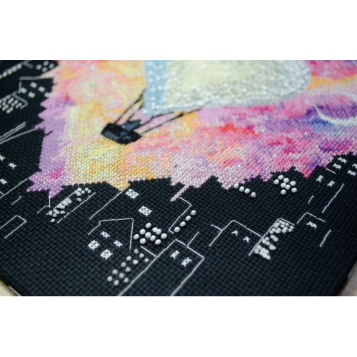 Cross-stitch kits Love in heaven (Deco Scenes)