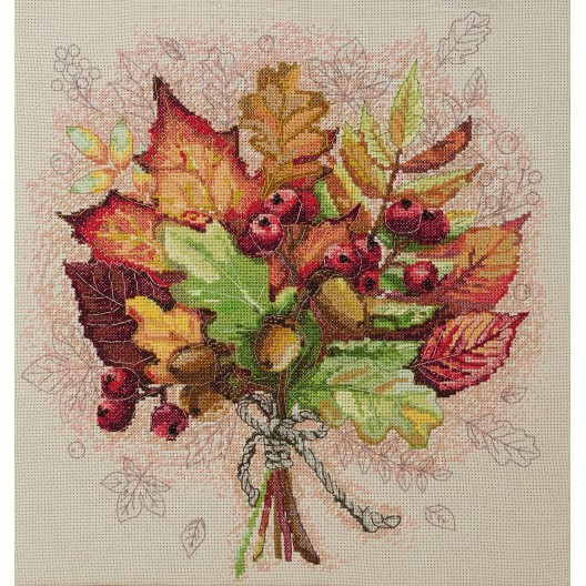 Cross-stitch kits Autumn moment (Deco Scenes)