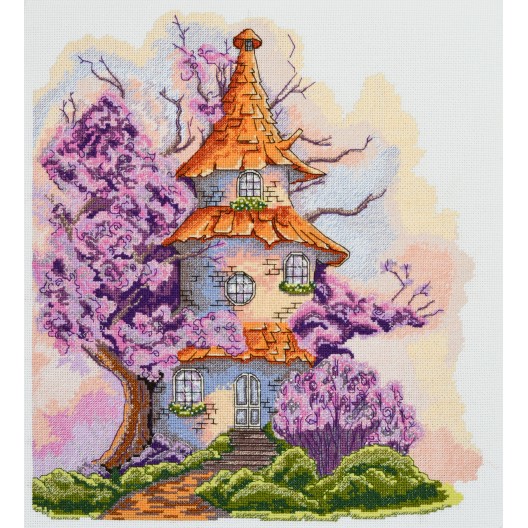 Cross-stitch kits Magic house (Deco Scenes)