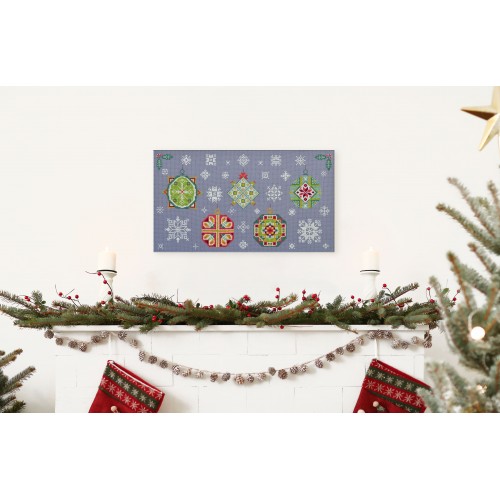 Cross-stitch kits Holiday mood (Deco Scenes)