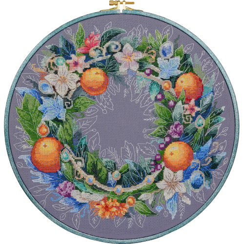 Cross-stitch kits An exquisite holiday (Deco Scenes)