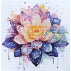 Cross-stitch kits Shining lotus (Deco Scenes)