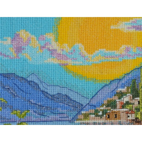 Cross-stitch kits The sun of Sicily (Deco Scenes)