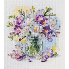 Cross-stitch kits The first bouquet (Flowers)