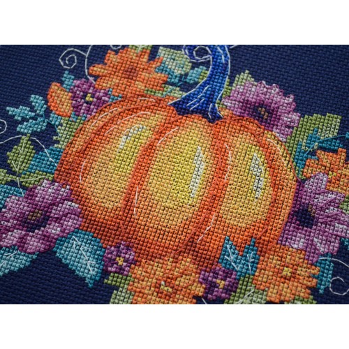 Cross-stitch kits Autumn colors (Deco Scenes), AH-233  від Абрис Арт - купити з доставкою ✿ Найкраща ціна від виробника ✿ Оптом та в роздріб ✿ Придбати Big kits for cross stitch embroidery