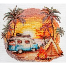 Cross-stitch kits Beach adventures (Deco Scenes)