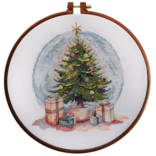 Cross-stitch kits Moment Before Christmas (Deco Scenes), AH-255  від Абрис Арт - купити з доставкою ✿ Найкраща ціна від виробника ✿ Оптом та в роздріб ✿ Придбати Big kits for cross stitch embroidery