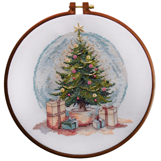 Cross-stitch kits Moment Before Christmas (Deco Scenes), AH-255  від Абрис Арт - купити з доставкою ✿ Найкраща ціна від виробника ✿ Оптом та в роздріб ✿ Придбати Big kits for cross stitch embroidery