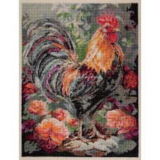 Cross-stitch kits The Rooster in the Yard (Deco Scenes)