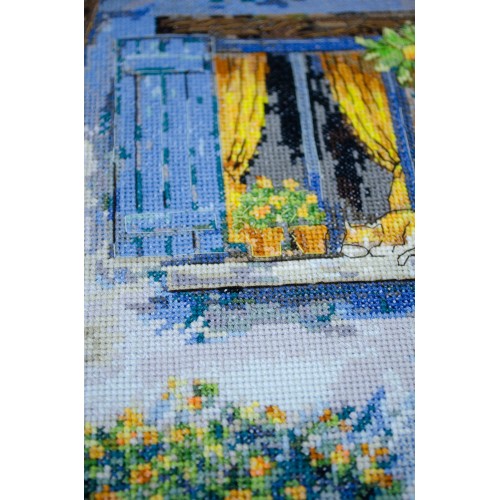 Cross-stitch kits Mediterranean reverie (Landscapes), AH-291  від Абрис Арт - купити з доставкою ✿ Найкраща ціна від виробника ✿ Оптом та в роздріб ✿ Придбати Big kits for cross stitch embroidery