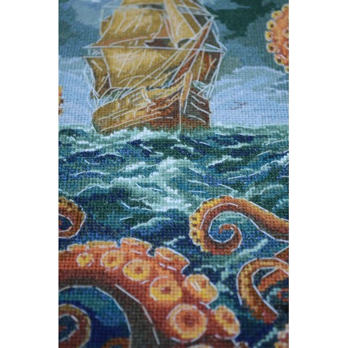 Набір для вишивання хрестиком "Океанська безодня", AH-292  від Абрис Арт - купити з доставкою ✿ Найкраща ціна від виробника ✿ Оптом та в роздріб ✿ Придбати Великі набори для вишивки хрестом