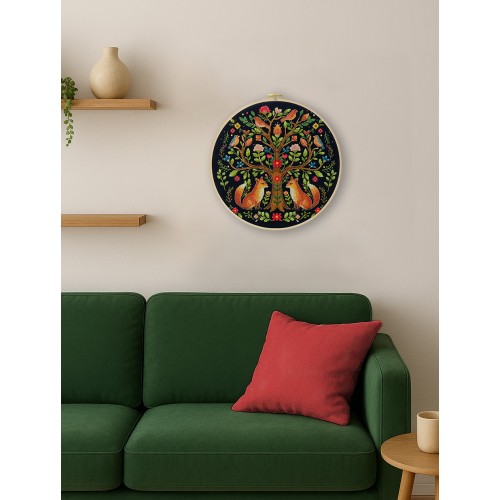 Cross-stitch kits The Tree of Forest Tales (Ethnic themes), AH-298  від Абрис Арт - купити з доставкою ✿ Найкраща ціна від виробника ✿ Оптом та в роздріб ✿ Придбати Big kits for cross stitch embroidery