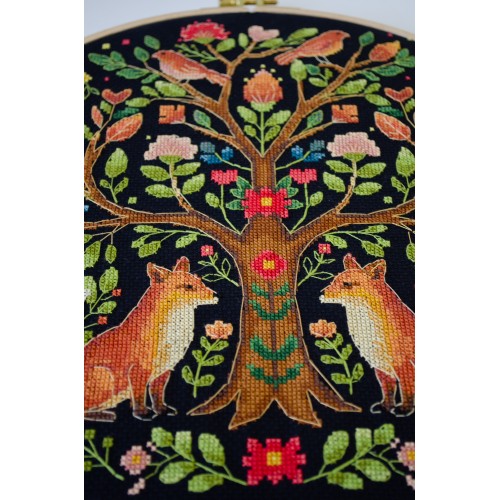 Cross-stitch kits The Tree of Forest Tales (Ethnic themes), AH-298  від Абрис Арт - купити з доставкою ✿ Найкраща ціна від виробника ✿ Оптом та в роздріб ✿ Придбати Big kits for cross stitch embroidery
