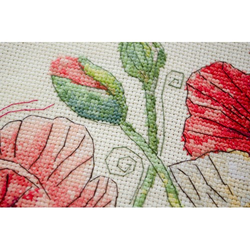 Cross-stitch kits When Poppies Bloom (Flowers), AH-299 від Абрис Арт - купити з доставкою ✿ Найкраща ціна від виробника ✿ Оптом та в роздріб ✿ Придбати Big kits for cross stitch embroidery Cross-stitch kits When Poppies Bloom (Flowers), AH-299 від Абрис Арт - купити з доставкою ✿ Найкраща ціна від виробника ✿ Оптом та в роздріб ✿ Придбати Big kits for cross stitch embroidery