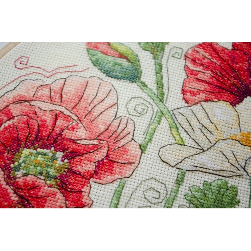 Cross-stitch kits When Poppies Bloom (Flowers), AH-299 від Абрис Арт - купити з доставкою ✿ Найкраща ціна від виробника ✿ Оптом та в роздріб ✿ Придбати Big kits for cross stitch embroidery Cross-stitch kits When Poppies Bloom (Flowers), AH-299 від Абрис Арт - купити з доставкою ✿ Найкраща ціна від виробника ✿ Оптом та в роздріб ✿ Придбати Big kits for cross stitch embroidery