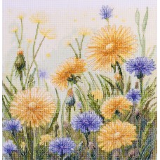 Cross-stitch kits Whispering Grass (Flowers)