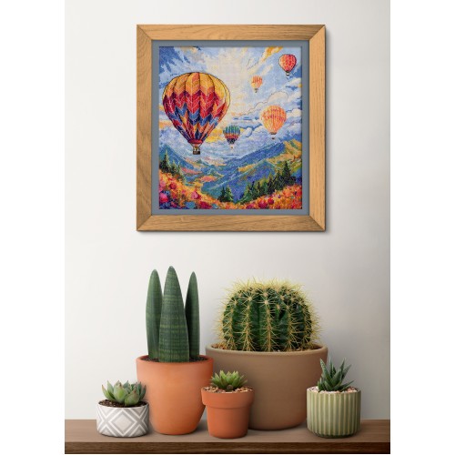 Cross-stitch kits Flight towards the sun (Landscapes), AH-304  від Абрис Арт - купити з доставкою ✿ Найкраща ціна від виробника ✿ Оптом та в роздріб ✿ Придбати Big kits for cross stitch embroidery