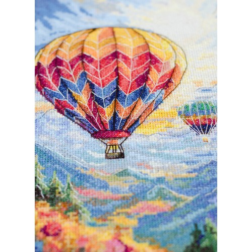 Cross-stitch kits Flight towards the sun (Landscapes), AH-304  від Абрис Арт - купити з доставкою ✿ Найкраща ціна від виробника ✿ Оптом та в роздріб ✿ Придбати Big kits for cross stitch embroidery