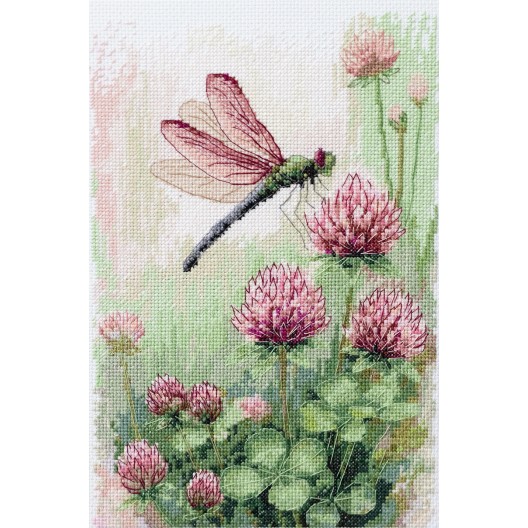 Cross-stitch kits Sweet clover (Flowers), AH-313  від Абрис Арт - купити з доставкою ✿ Найкраща ціна від виробника ✿ Оптом та в роздріб ✿ Придбати Big kits for cross stitch embroidery