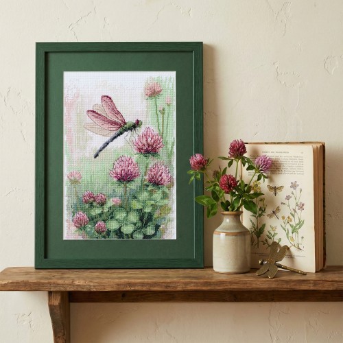 Cross-stitch kits Sweet clover (Flowers), AH-313  від Абрис Арт - купити з доставкою ✿ Найкраща ціна від виробника ✿ Оптом та в роздріб ✿ Придбати Big kits for cross stitch embroidery