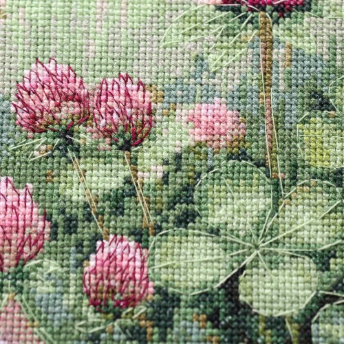 Cross-stitch kits Sweet clover (Flowers), AH-313  від Абрис Арт - купити з доставкою ✿ Найкраща ціна від виробника ✿ Оптом та в роздріб ✿ Придбати Big kits for cross stitch embroidery