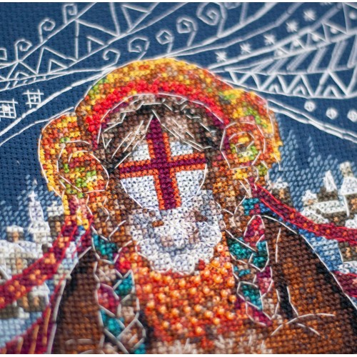 Cross-stitch kits Winter motanka doll (Ethnic themes), AH-314  від Абрис Арт - купити з доставкою ✿ Найкраща ціна від виробника ✿ Оптом та в роздріб ✿ Придбати Big kits for cross stitch embroidery