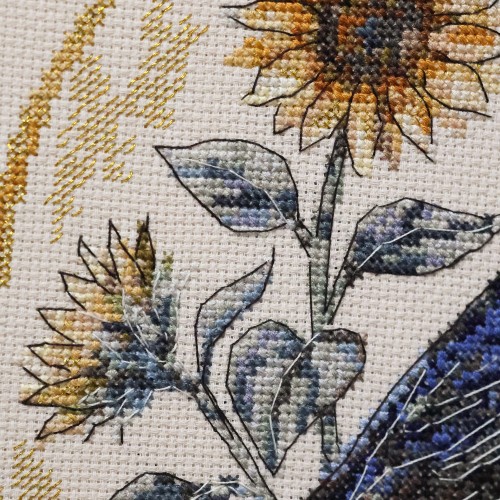 Cross-stitch kits The melody of swallows (Animals and birds), AH-317  від Абрис Арт - купити з доставкою ✿ Найкраща ціна від виробника ✿ Оптом та в роздріб ✿ Придбати Big kits for cross stitch embroidery