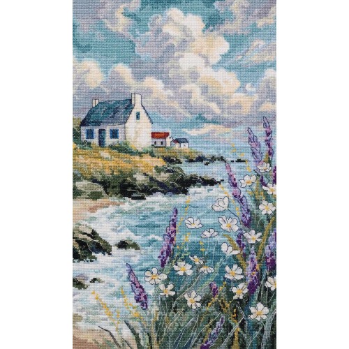Cross-stitch kits When the Sea Is a Dream (Landscapes), AH-318  від Абрис Арт - купити з доставкою ✿ Найкраща ціна від виробника ✿ Оптом та в роздріб ✿ Придбати Big kits for cross stitch embroidery