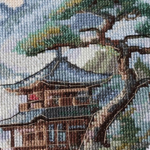 Cross-stitch kits A quiet place (Landscapes), AH-319  від Абрис Арт - купити з доставкою ✿ Найкраща ціна від виробника ✿ Оптом та в роздріб ✿ Придбати Big kits for cross stitch embroidery