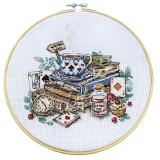 Cross-stitch kits The mad tea party (Still life)