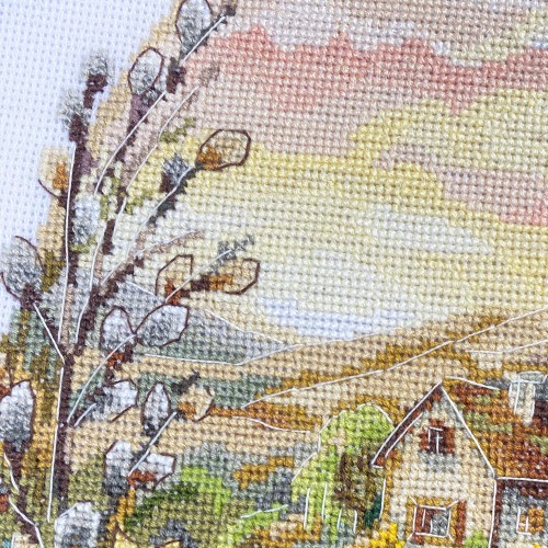 Cross-stitch kits The Easter Miracle (Easter Scenes), AH-322  від Абрис Арт - купити з доставкою ✿ Найкраща ціна від виробника ✿ Оптом та в роздріб ✿ Придбати Big kits for cross stitch embroidery