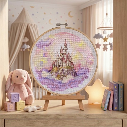 Cross-stitch kits Kingdom in the Sky (Fantasy), AH-323  від Абрис Арт - купити з доставкою ✿ Найкраща ціна від виробника ✿ Оптом та в роздріб ✿ Придбати Big kits for cross stitch embroidery