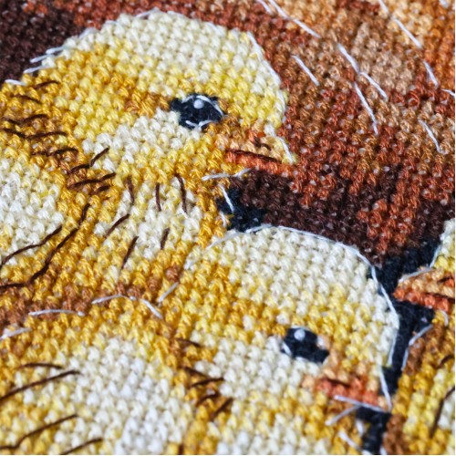 Cross-stitch kits Hen in the Yard (Animals and birds), AH-326  від Абрис Арт - купити з доставкою ✿ Найкраща ціна від виробника ✿ Оптом та в роздріб ✿ Придбати Big kits for cross stitch embroidery