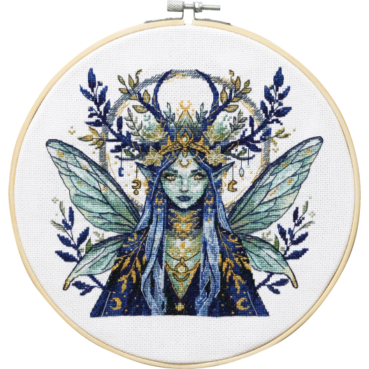 Cross-stitch kits Elf of the Starry Forest (Fantasy), AH-330  від Абрис Арт - купити з доставкою ✿ Найкраща ціна від виробника ✿ Оптом та в роздріб ✿ Придбати Big kits for cross stitch embroidery