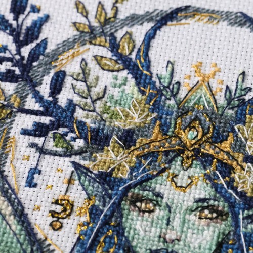 Cross-stitch kits Elf of the Starry Forest (Fantasy), AH-330  від Абрис Арт - купити з доставкою ✿ Найкраща ціна від виробника ✿ Оптом та в роздріб ✿ Придбати Big kits for cross stitch embroidery