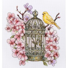 Cross-stitch kits Canary Song (Animals and birds)