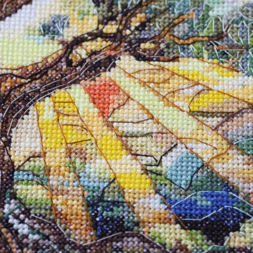 Cross-stitch kits Eternal tree (Deco Scenes), AH-333  від Абрис Арт - купити з доставкою ✿ Найкраща ціна від виробника ✿ Оптом та в роздріб ✿ Придбати Big kits for cross stitch embroidery