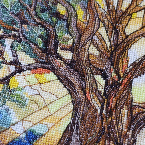 Cross-stitch kits Eternal tree (Deco Scenes), AH-333  від Абрис Арт - купити з доставкою ✿ Найкраща ціна від виробника ✿ Оптом та в роздріб ✿ Придбати Big kits for cross stitch embroidery