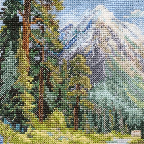 Cross-stitch kits Faraway mountains (Landscapes)