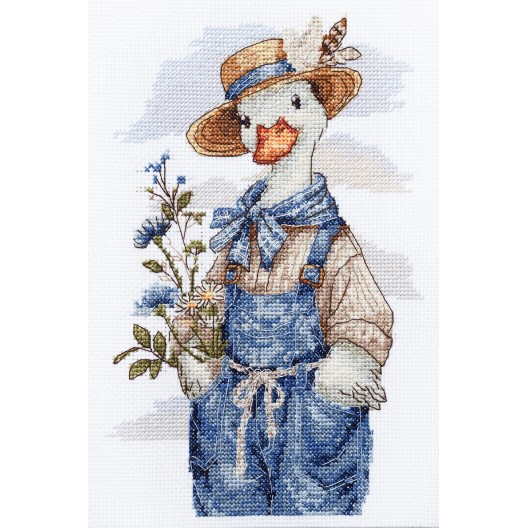 Cross-stitch kits The yard master (Animals and birds)
