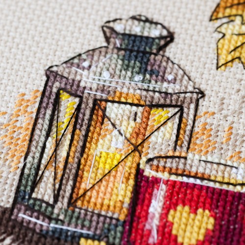 Cross-stitch kits As the Rain Falls (Still life), AH-338  від Абрис Арт - купити з доставкою ✿ Найкраща ціна від виробника ✿ Оптом та в роздріб ✿ Придбати Big kits for cross stitch embroidery