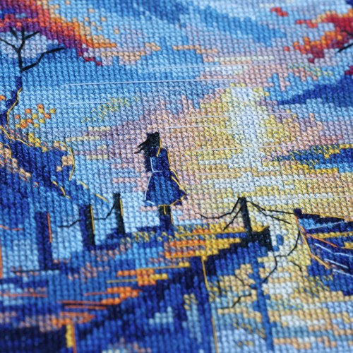 Cross-stitch kits Inner Peace (Landscapes), AH-339  від Абрис Арт - купити з доставкою ✿ Найкраща ціна від виробника ✿ Оптом та в роздріб ✿ Придбати Big kits for cross stitch embroidery