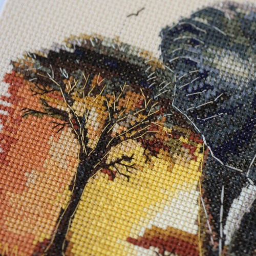 Cross-stitch kits Master of the Savannah (Animals and birds), AH-340  від Абрис Арт - купити з доставкою ✿ Найкраща ціна від виробника ✿ Оптом та в роздріб ✿ Придбати Big kits for cross stitch embroidery