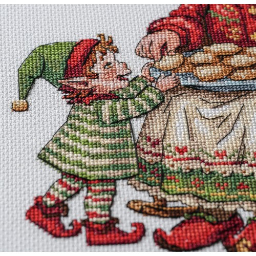Cross-stitch kits Grandma's Treats (Winter tale), AH-346  від Абрис Арт - купити з доставкою ✿ Найкраща ціна від виробника ✿ Оптом та в роздріб ✿ Придбати Big kits for cross stitch embroidery