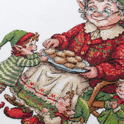 Cross-stitch kits Grandma's Treats (Winter tale), AH-346  від Абрис Арт - купити з доставкою ✿ Найкраща ціна від виробника ✿ Оптом та в роздріб ✿ Придбати Big kits for cross stitch embroidery